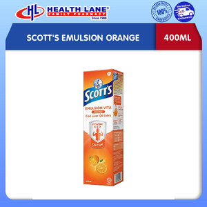 SCOTT'S EMULSION ORANGE (400ML)